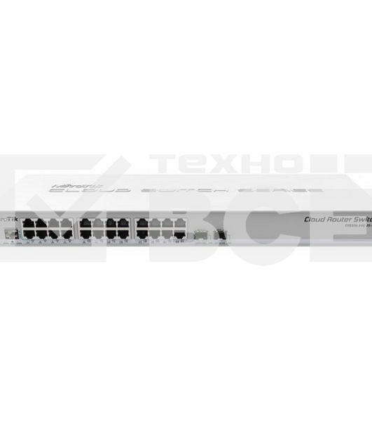 Маршрутизатор 24PORT 1000M CRS326-24G-2S+RM MIKROTIK