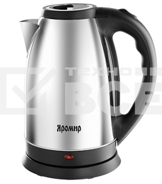 Чайник электрический ЯРОМИР ЯР-1056 нерж., глянцевый