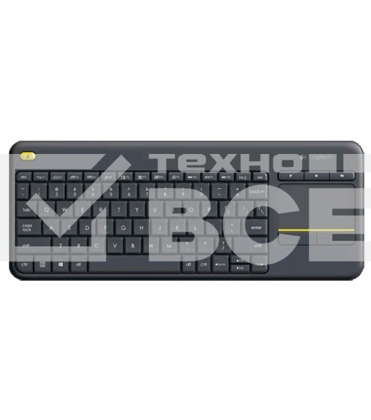 Клавиатура 920-007147 Logitech Keyboard K400 Wireless Touch Plus USB RTL 