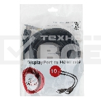 Кабель CablexpertDisplayPort->HDMI, 10м, 20M/19M, черный, экран, пакет, фото5