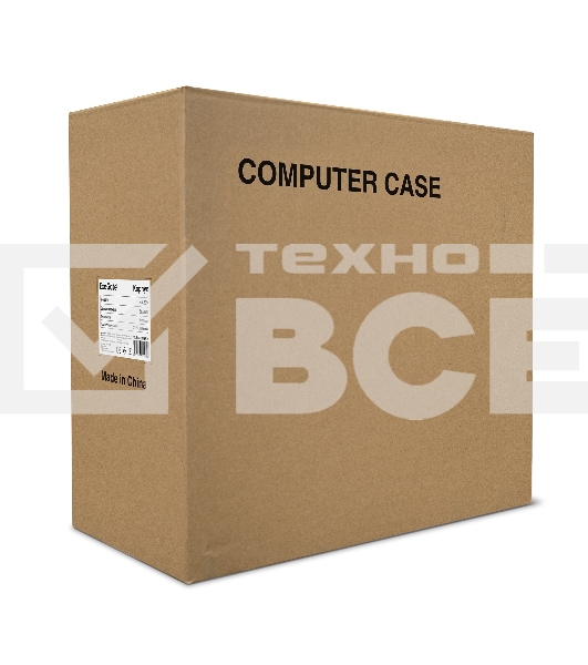 Компьютерный корпус Minitower ExeGate EX286426RUS BA-309-450W-8 (mATX, БП AA450 с вент. 8см, 2*USB, HD аудио, черный)