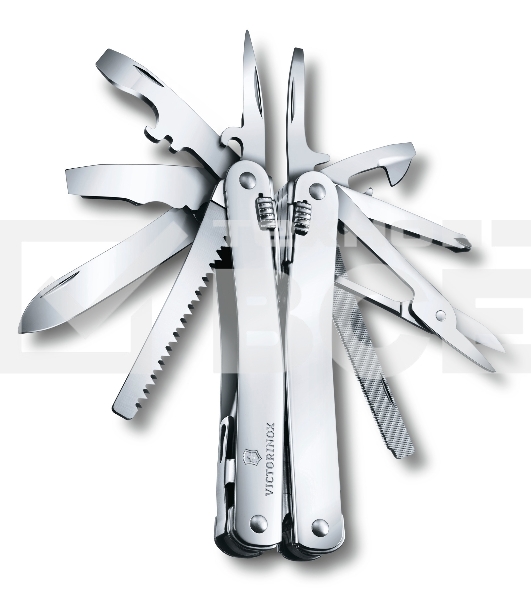 Мультитул Victorinox SwissTool Spirit X (3.0224.LB1) 105мм 26функц. серебристый блистер