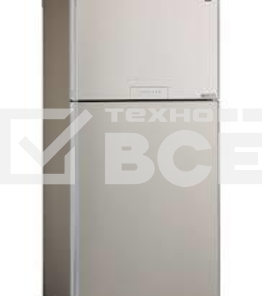 Холодильник Sharp SJ-XG60PMBE бежевый двухкамерный 422/178 л морозилка сверху, No Frost