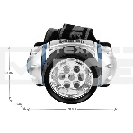 Фонарь налобный LED5310-7F3 (7LED 3 режима; 3хR03 в комплекте; метал.) Camelion 7534, фото4