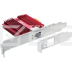 Сетевой адаптер 10 Gigabit PCI-E network adapter, 1 PCI Express 3.0 X4 interface, 1 100/1000/10000Mbps Ethernet port, come with Low-Profile and Full-Height Brackets, фото16