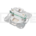 Розетка Компьютер DEA RJ45 с/у мех. Беж KRANZ, фото 1