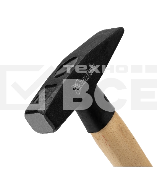 Молоток слесарный Matrix, 300 г, квадратный боек, деревянная рукоятка