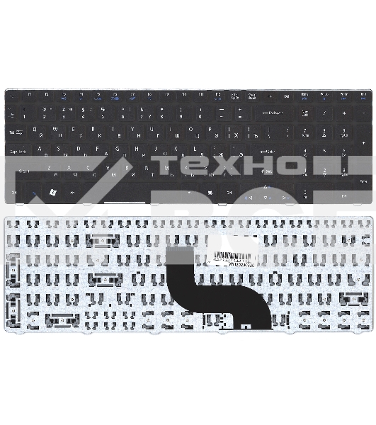 Клавиатура для ноутбука Acer Aspire 5810T, 5410T, 5536, 5536G, 5738, 5800, 5820, 5739 черная