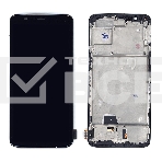 Дисплей для OnePlus 5T (TFT) черный с рамкой, фото2