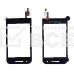 Сенсорное стекло (тачскрин) для Samsung GT-S5820, черное, фото3