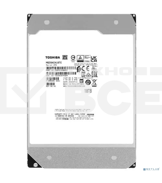Жесткий диск Toshiba HDD  SATA 18Tb 3.5