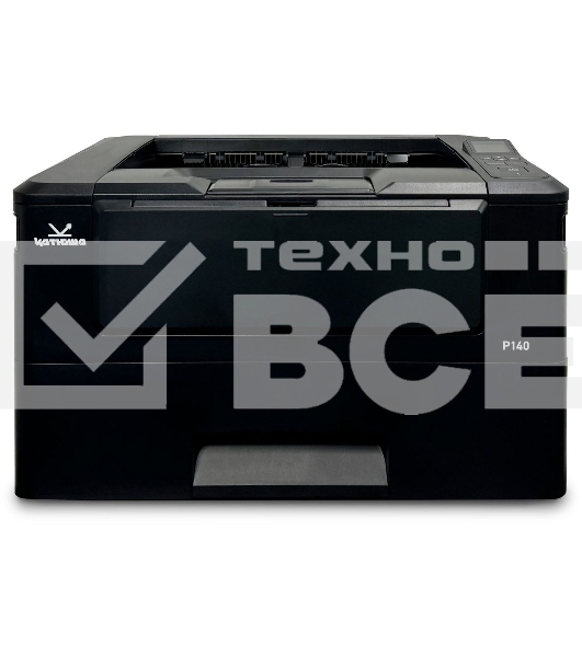 Принтер Катюша P140, 40 стр/мин А4 Ч/Б, Ethernet, USB, Wi-Fi (опция). Тонер в комплекте на 3000 отп