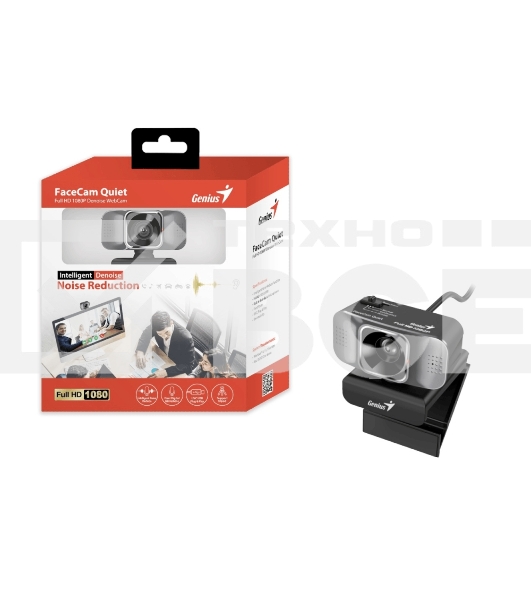 Камера-Web Genius FaceCam Quiet black (2MP, 1920x1080, микрофон, USB 2.0) (32200005400)