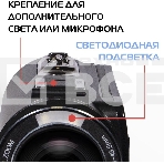 Видеокамера Rekam Allure zoom 1100 черный 10x 3
