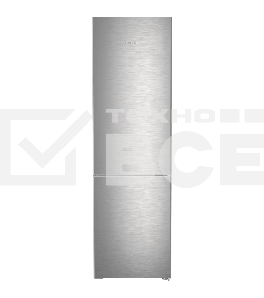 Холодильники Liebherr Pure CNsdc 5703-22 001 серебристый SmartSteel двухкамерный 266/94л морозилка снизу
