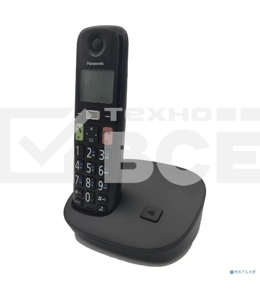 Радиотелефон Panasonic DECT KX-TGU110RUB черный