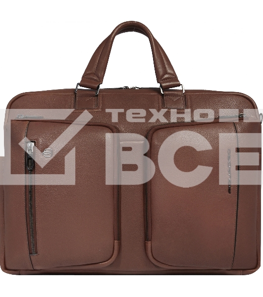 Деловая сумка Piquadro Cronus CA6025S134/M с отделением для ноутбука коричневый натур.кожа