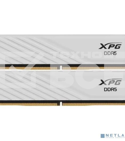 Оперативная память XPG Lancer Blade, DDR5, 32GB (2x16GB), 5600MHz, CL46, DIMM, с радиаторами, белый