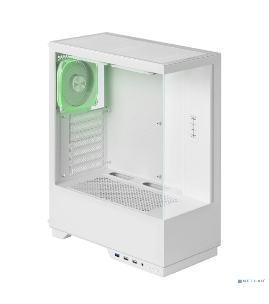 Компьютерный корпус Defender HyperHub белый,ATX,3fans,switch&M/BSync