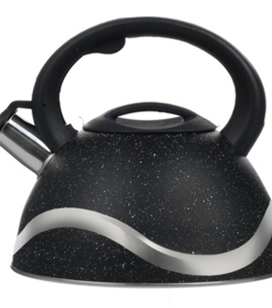 Чайник для плиты со свистком WEBBER BE-0574 3 л черный