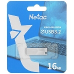 Флешка USB Netac UM1 (NT03UM1N-016G-32PN), 16Gb, USB 3.2, R/W 150/45, серебристый, фото16