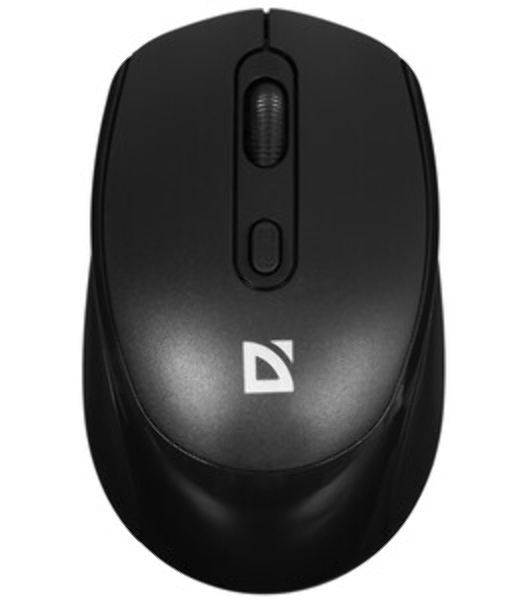 Мышь беспроводная Defender Vision MS-376 белый, 1600 dpi, радиоканал, Bluetooth, USB, кнопки - 4