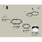 Светильник Ambrella light XR92091001/13 SBK/FR черный песок/белый матовый GX53 (A9209, C9238, C9232, N8445), фото2