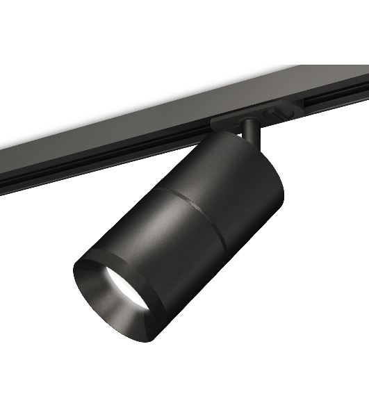 Светильник Ambrella light XT7402020 SBK/PBK черный песок/черный полированный MR16 GU5.3 (A2537, C7402, A2071, C7402, N7031)