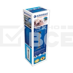 Крепление потолочное Kromax PROJECTOR-100 серый для проектора, 3 ст свободы, наклон 30°, вращение на 360°, от потолка 470-670 мм, нагрузка до 20 кг