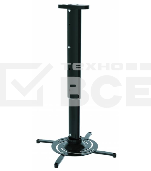 Кронштейн для проектора Cactus CS-VM-PR05L-BK черный макс.10кг настенный и потолочный поворот и наклон