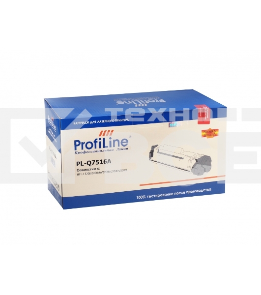 Картридж лазерный PL-Q7516A/509 для принтеров HP LJ 5200/5200dtn/5200tn/5200n/5200l/Canon LBP3500/3900/3950/3970 12000 копий ProfiLine