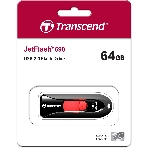 Флешка USB Transcend JetFlash 590 (TS64GJF590K), 64Gb, USB 2.0, R/W 25/15, черный/красный, фото7