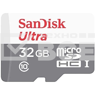 Флеш карта microSD 32GB SanDisk microSDHC Class 10 Ultra UHS-I 100MB/s