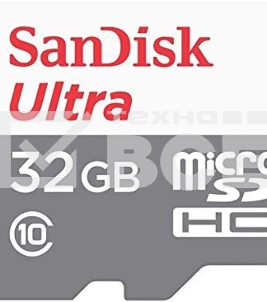 Флеш карта microSD 32GB SanDisk microSDHC Class 10 Ultra UHS-I 100MB/s