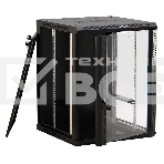 Шкаф настенный Hyperline TWB-2266-GP-RAL9004 19-дюймовый (19