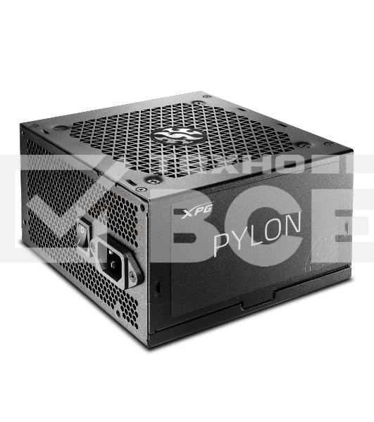 Блок питания ADATA XPG  PYLON650B-BLACKCOLOR, 650 Вт, 80 PLUS Bronze, 120мм, черный