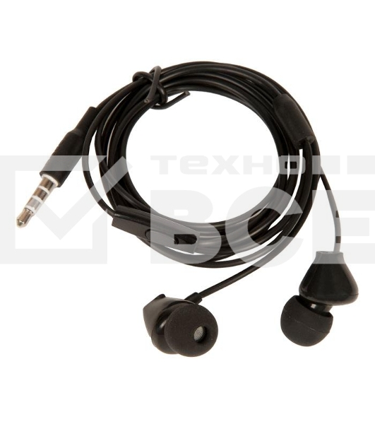 Гарнитура HOCO m60 Perfect sound с микрофоном, 3.5 Jack, черный