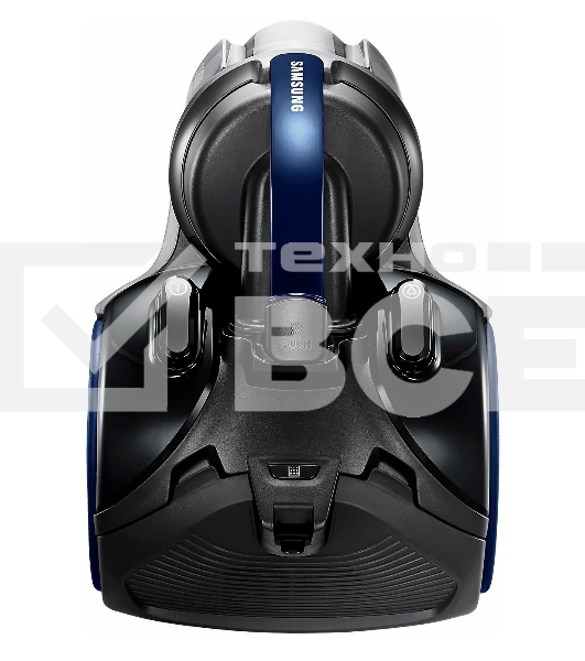 Пылесос Samsung VC15K4136HB/EV черный/синий, 390/1500 Вт, уборка сухая, пылесборник контейнер 1.3 л