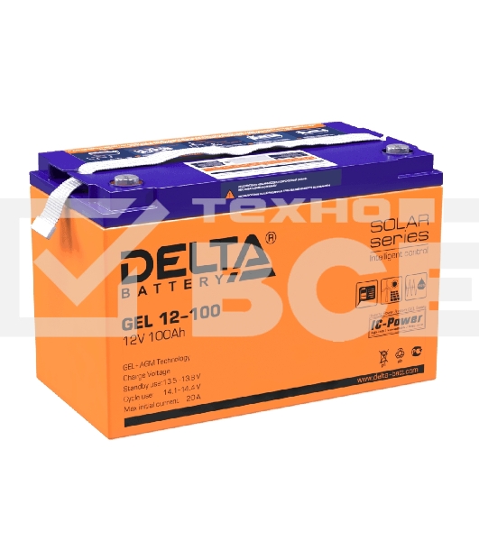 Батарея для ИБП Delta GEL 12-100 12В 100Ач