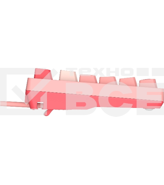 Клавиатура A4Tech Bloody S87 Energy (S87 USB ENERGY PINK) проводная USB розовый