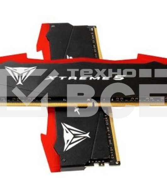 Оперативная память Patriot Viper Xtreme 5, DDR5, 48GB (2x24GB), 8200MHz, CL38, с радиаторами, черный