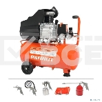 Компрессор PATRIOT EURO 24-240K + набор пневиоинструмента KIT 5В1.5кВт 220В 240л/мин 24л, фото2