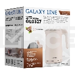 Чайник электрический Galaxy Line GL 0327, пудровый, пластик, 1800 Вт, 1,5 л, фото6