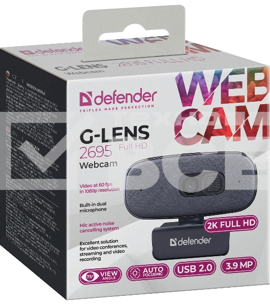 Веб-камера Defender 63195 G-LENS 2695 FULLHD