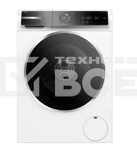 Стиральная машина Bosch Serie 8 WGB256A0ME белый, загрузка фронтальная 10 кг, 1600 об/мин., класс: А