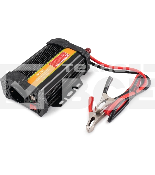 Автоинвертор Digma AI400-12W 400Вт