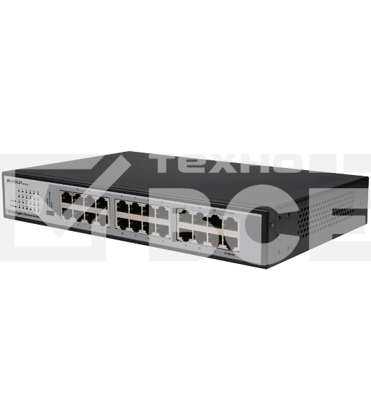 Неуправляемый коммутатор ORIGO, 24x1000Base-T, комплект для установки в 19