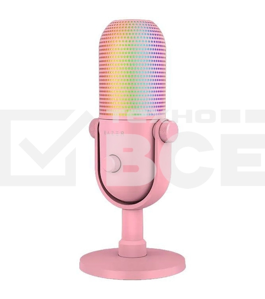 Микрофон Razer Seiren V3 Chroma - Quartz/ Razer Seiren V3 Chroma - Quartz