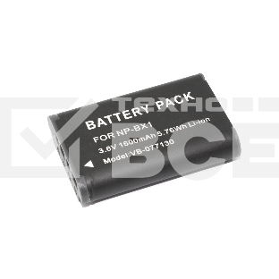 Аккумуляторная батарея для фото и видеокамеры Sony Cyber-shot  (NP-BX1) 3,6V 1600mAh
