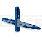 Ручка роллер Parker IM Monochrome T328 (CW2172965) Blue PVD F черн. черн. подар.кор., фото3